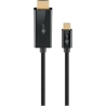Goobay USB-C to HDMI Cable 4K at 60 Hz, 1 m | 75696