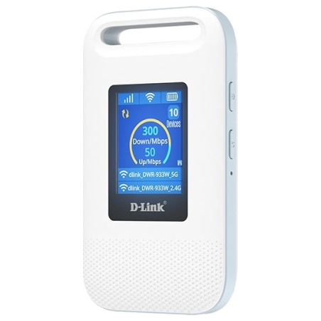 D-Link 4G LTE+ AX600 Wi-Fi 6 Mobile Hotspot | DWR-933W | 802.11ax | Mesh Support No | MU-MiMO No | 4G