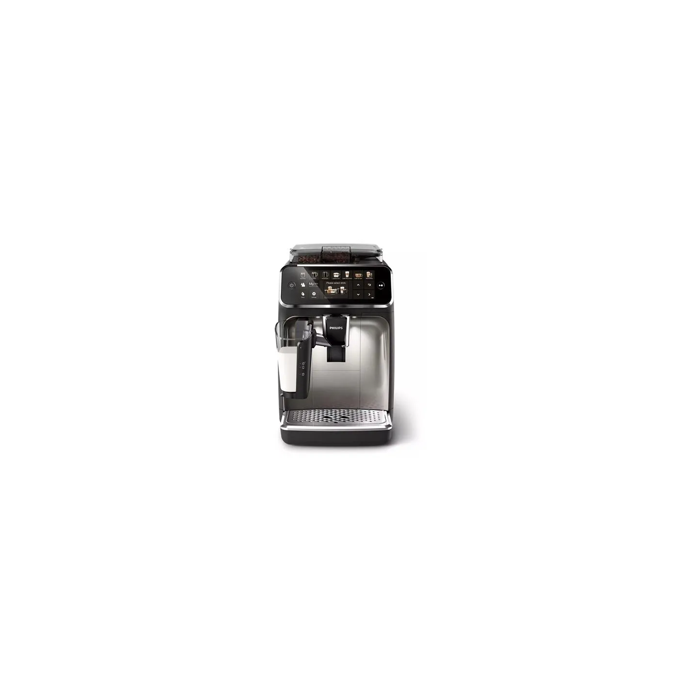 Philips | Series 5400 Coffee Maker | EP5447/90 | Pump pressure 15 bar | Built-in milk frother | Fully Automatic | 1500 W | Black