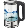 Mesko | Kettle | MS 1301b | Electric | 1850 W | 1.7 L | Glass | 360° rotational base | Black