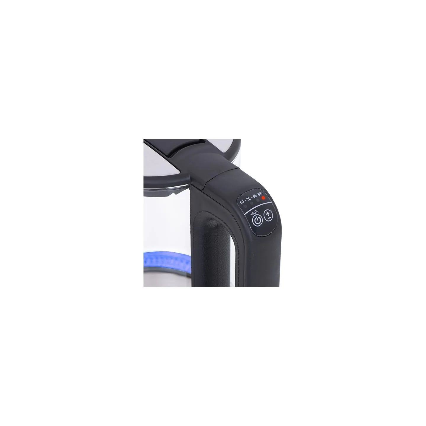 Mesko | Kettle | MS 1301b | Electric | 1850 W | 1.7 L | Glass | 360° rotational base | Black