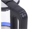Mesko | Kettle | MS 1301b | Electric | 1850 W | 1.7 L | Glass | 360° rotational base | Black