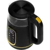 Adler Kettle with LED Display | AD 1305 | Electric | 2200 W | 1.7 L | Plastic | 360° rotational base | Black/Gold