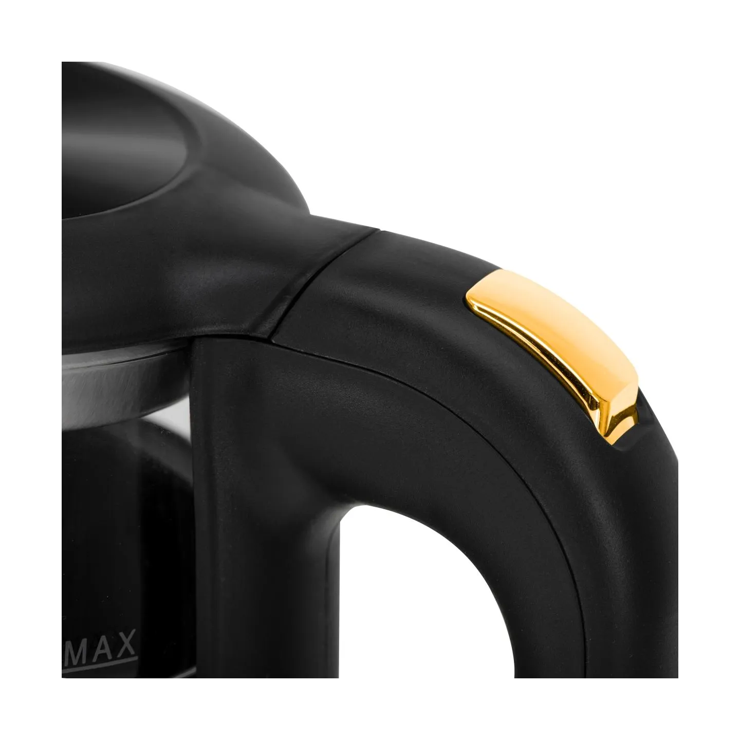 Adler Kettle with LED Display | AD 1305 | Electric | 2200 W | 1.7 L | Plastic | 360° rotational base | Black/Gold