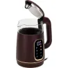 Adler Kettle with LED Display | AD 1305 | Electric | 2200 W | 1.7 L | Plastic | 360° rotational base | Burgundy