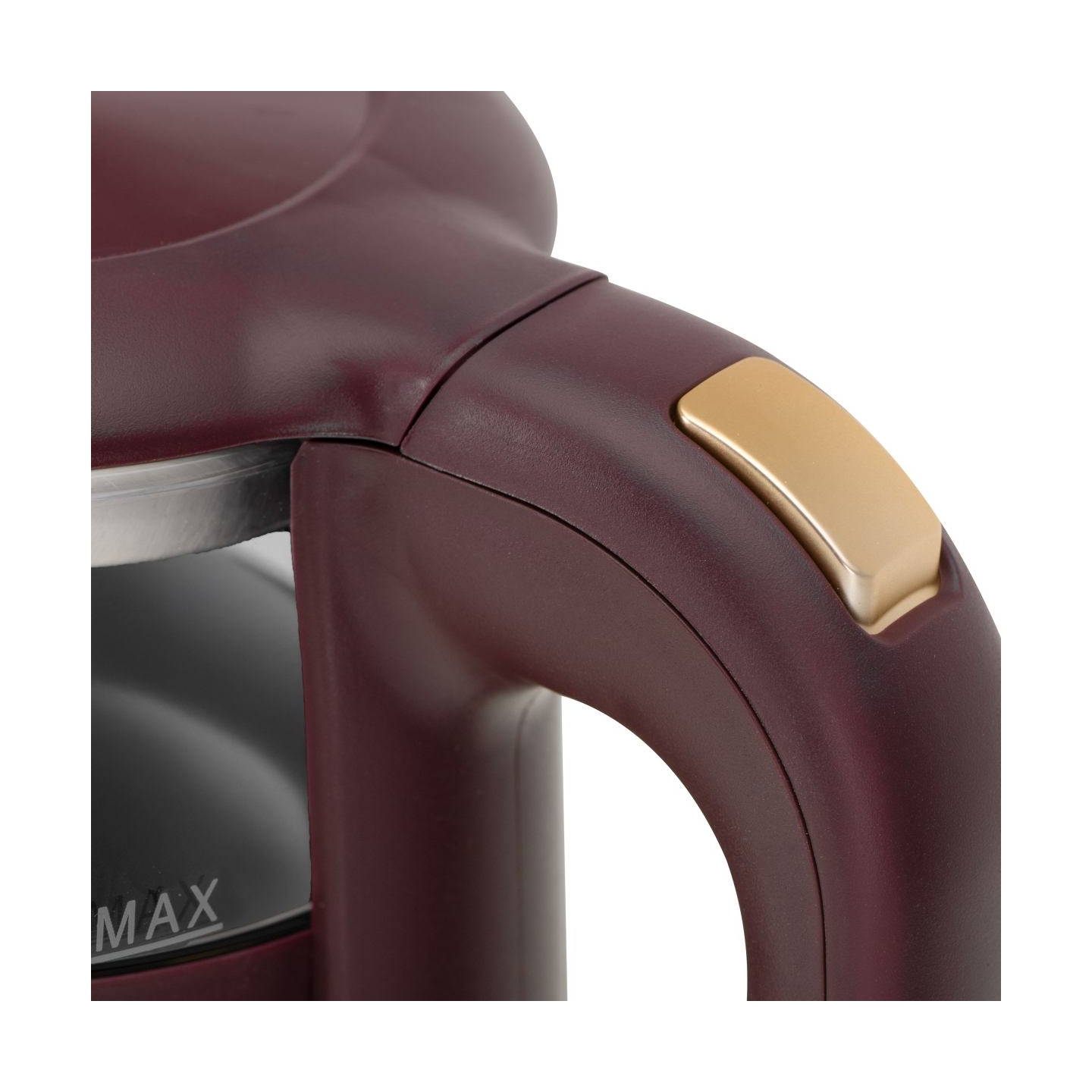Adler Kettle with LED Display | AD 1305 | Electric | 2200 W | 1.7 L | Plastic | 360° rotational base | Burgundy