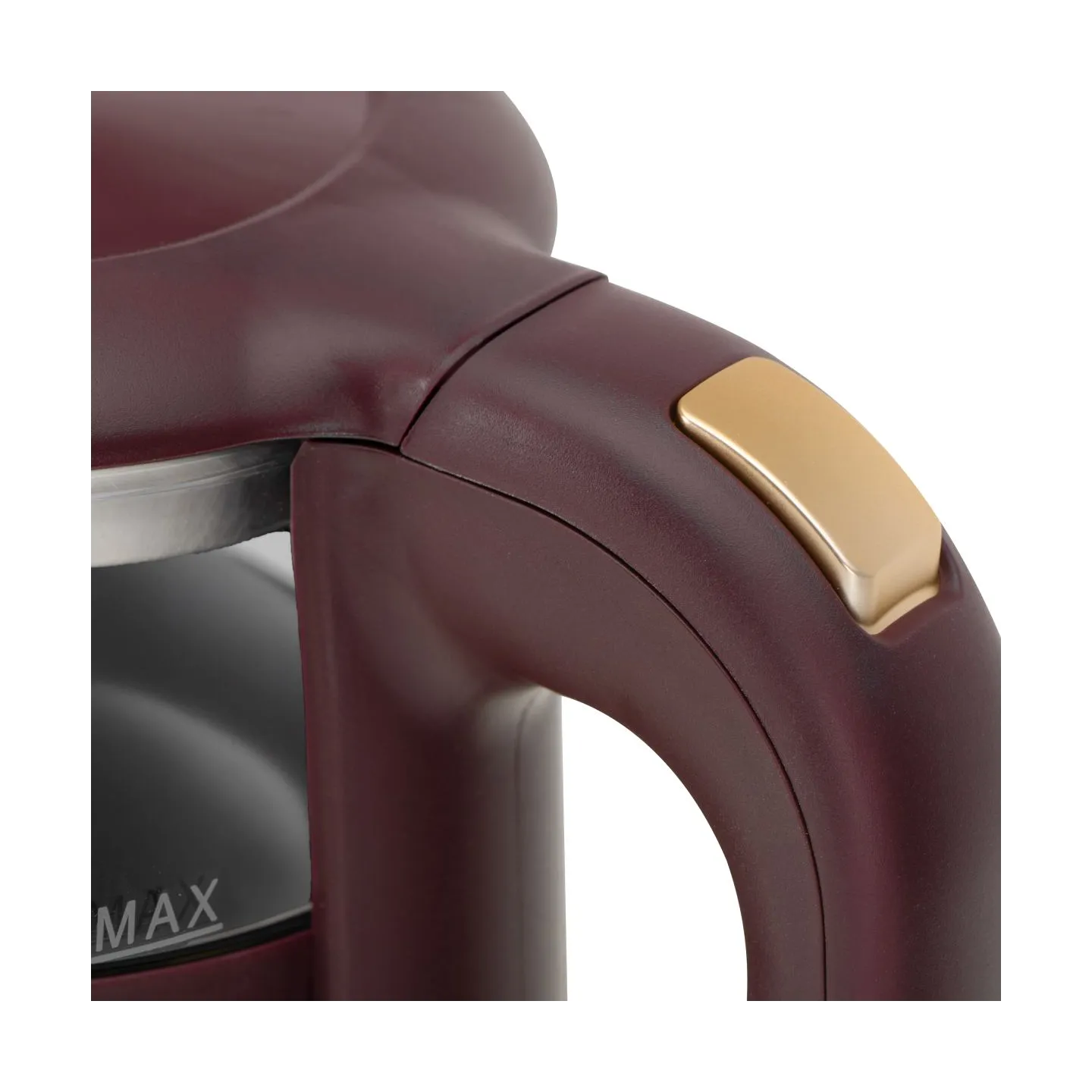 Adler Kettle with LED Display | AD 1305 | Electric | 2200 W | 1.7 L | Plastic | 360° rotational base | Burgundy