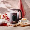 Adler Kettle with LED Display | AD 1305 | Electric | 2200 W | 1.7 L | Plastic | 360° rotational base | Burgundy