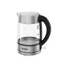 Tefal | Kettle | KI772D | Electric | 2400 W | 1.7 L | Glass | 360° rotational base | Black/Stainless Steel