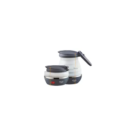 Adler | Travel Kettle | AD 1279 | Electric | 750 W | 0.6 L | Silicon | White