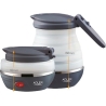 Adler | Travel Kettle | AD 1279 | Electric | 750 W | 0.6 L | Silicon | White