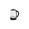 Camry | Kettle | CR 1290 | Standard | 2200 W | 2 L | Plastic/glass | 360° rotational base | Black/Transparent