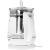 Adler | Kettle | AD 1299 | Electric | 2200 W | 1.5 L | Glass | 360° rotational base | White
