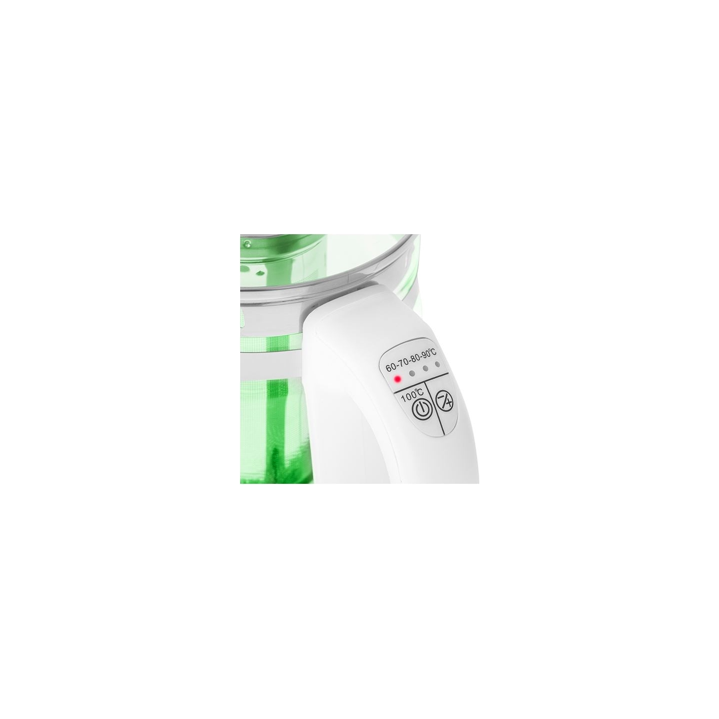 Adler | Kettle | AD 1299 | Electric | 2200 W | 1.5 L | Glass | 360° rotational base | White