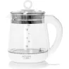 Adler | Kettle | AD 1299 | Electric | 2200 W | 1.5 L | Glass | 360° rotational base | White