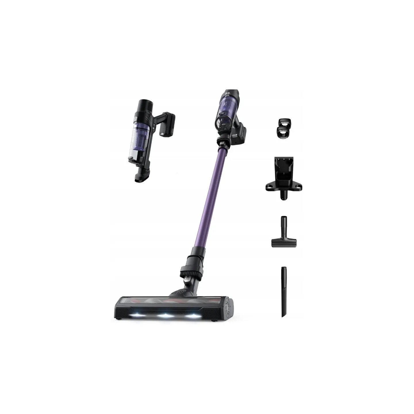 Tefal | Vacuum cleaner | TY6A31 | Cordless operating | Handstick | 140 W | Operating time (max) 180 min | Purple/Black