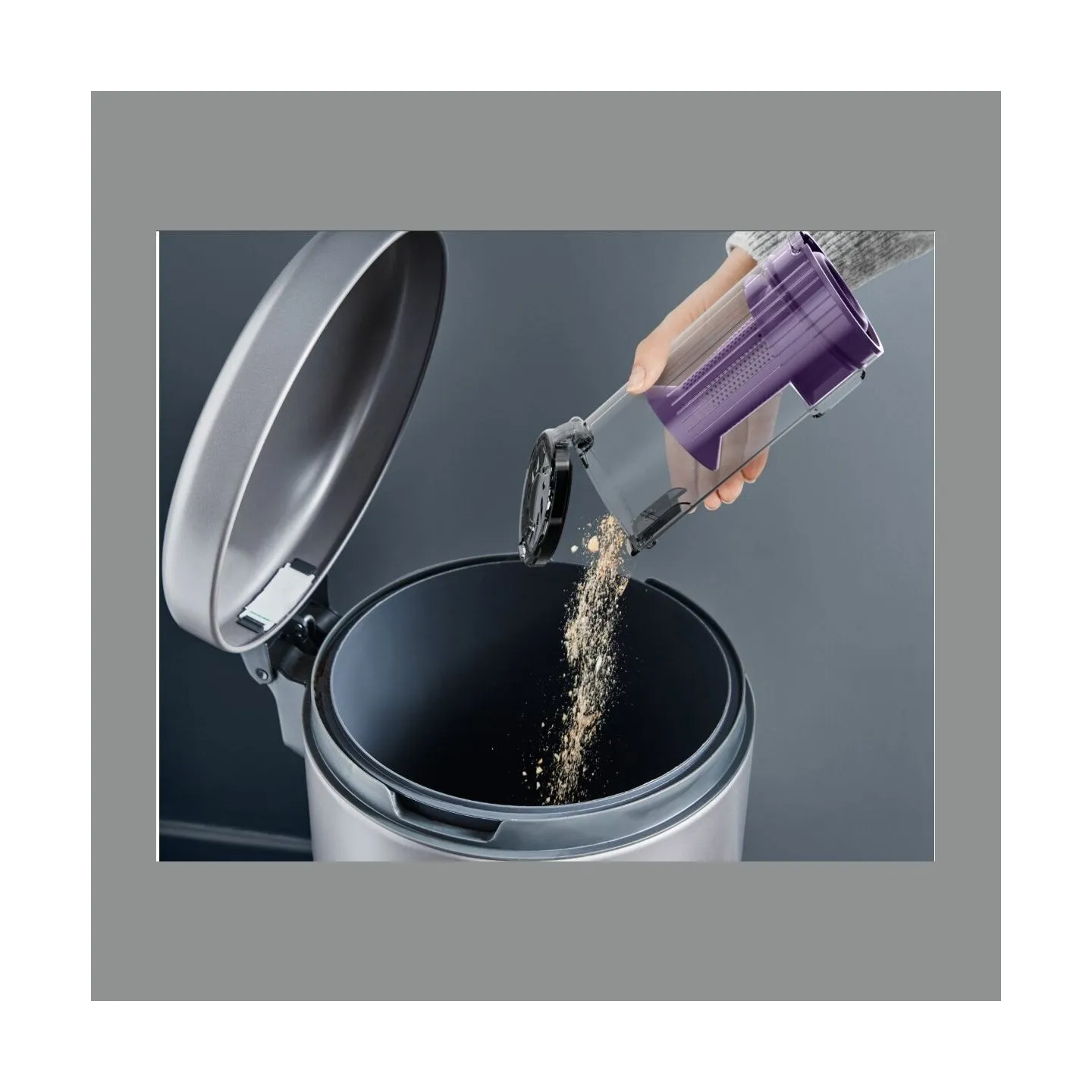 Tefal | Vacuum cleaner | TY6A31 | Cordless operating | Handstick | 140 W | Operating time (max) 180 min | Purple/Black