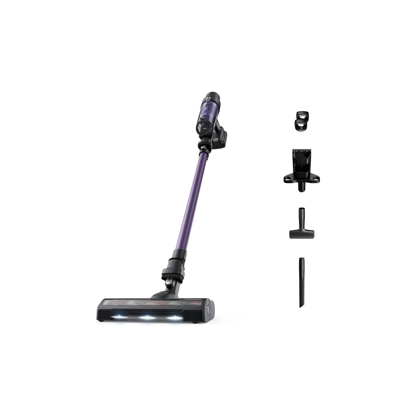 Tefal | Vacuum cleaner | TY6A31 | Cordless operating | Handstick | 140 W | Operating time (max) 180 min | Purple/Black