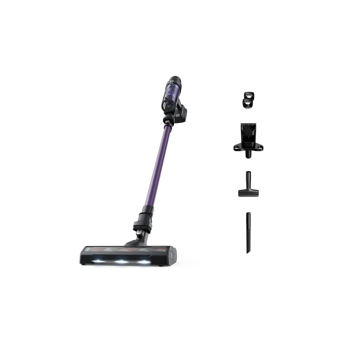 Tefal | Vacuum cleaner | TY6A31 | Cordless operating | Handstick | 140 W | Operating time (max) 180 min | Purple/Black