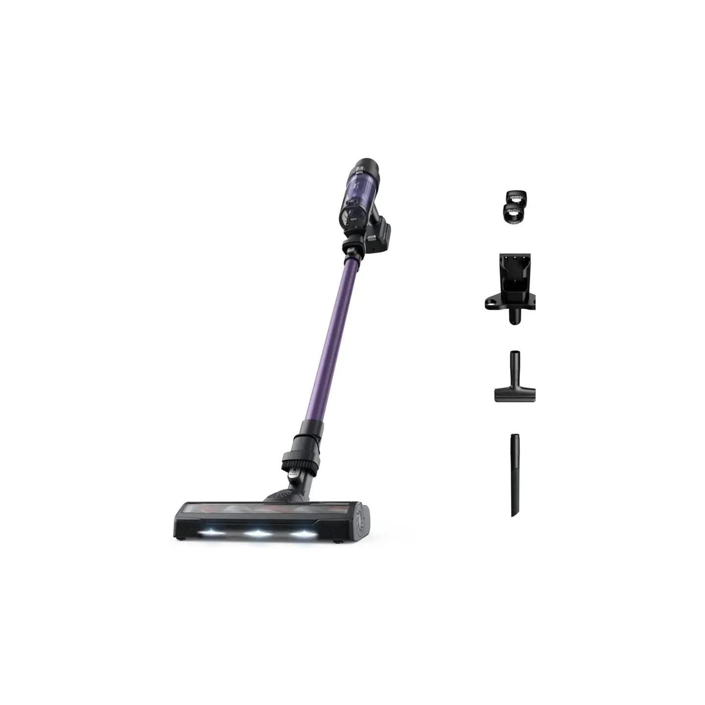 Tefal | Vacuum cleaner | TY6A31 | Cordless operating | Handstick | 140 W | Operating time (max) 180 min | Purple/Black