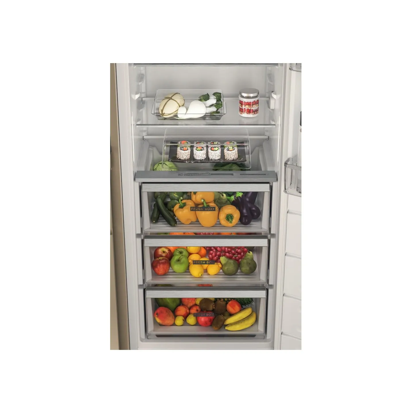 Whirlpool Refrigerator | WHSD18A013D1 | Energy efficiency class E | Built-in | Larder | Height 177 cm | Fridge net capacity 306 