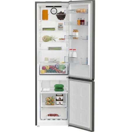 Beko Refrigerator B1RCNA404G, height 203.5 cm, Energy class E, NeoFrost, AeroFlow, Grey / B1RCNA404G