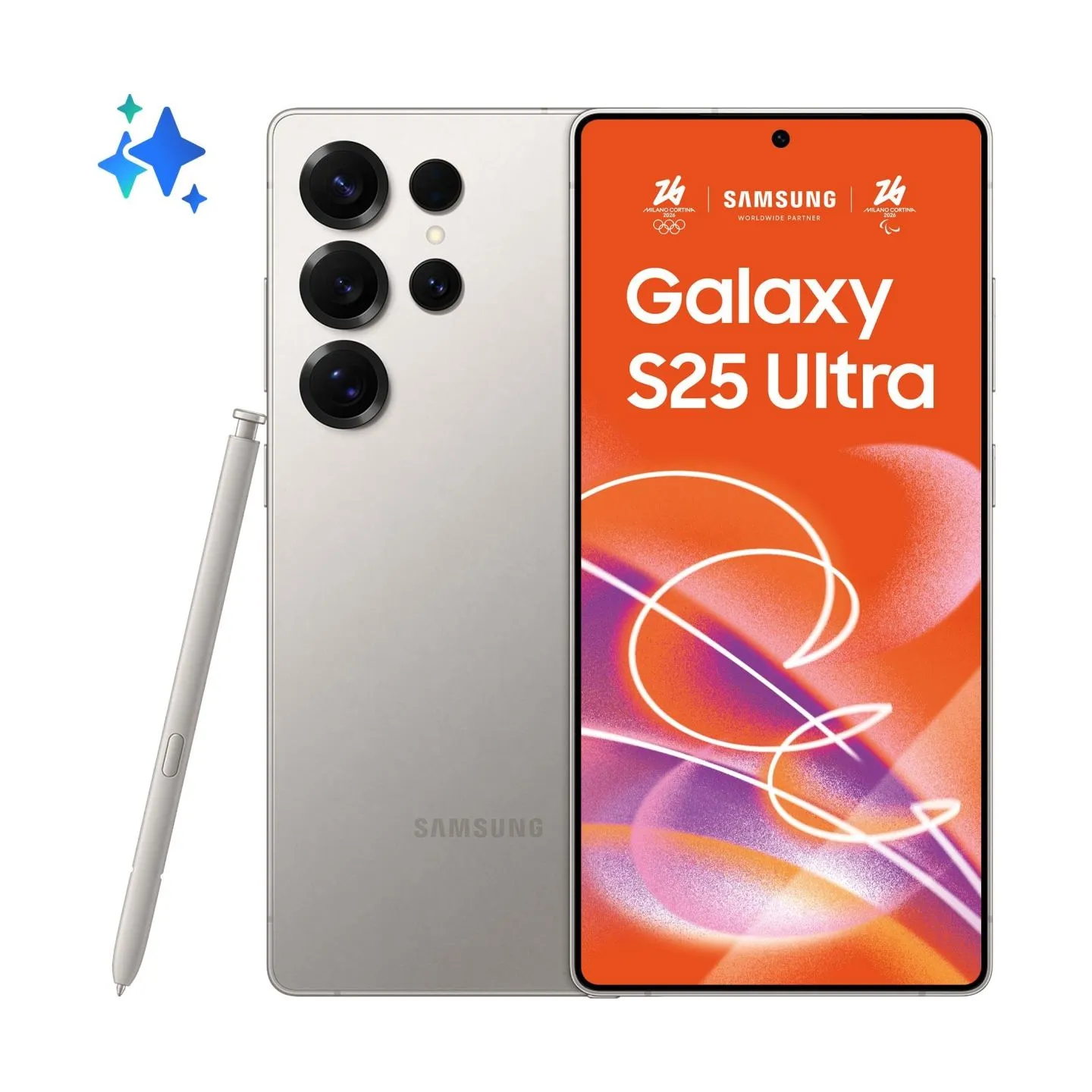 Samsung MOBILE PHONE GALAXY S25 ULTRA/256GB GRAY SM-S938B SAMSUNG