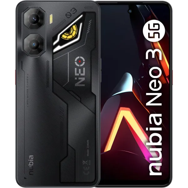 Nubia MOBILE PHONE NEO 3 5G/8/256GB BLACK ZTE NUBIA