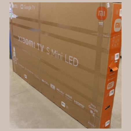 Xiaomi TV S Mini LED 98 2026 |  | Xiaomi S Mini LED 2026 | 98 | Smart TV | Google TV | 4K UHD | Dark Grey | DAMAGED PACKAGING, M