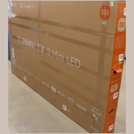 Xiaomi TV S Mini LED 98 2026 |  | Xiaomi S Mini LED 2026 | 98 | Smart TV | Google TV | 4K UHD | Dark Grey | DAMAGED PACKAGING, M
