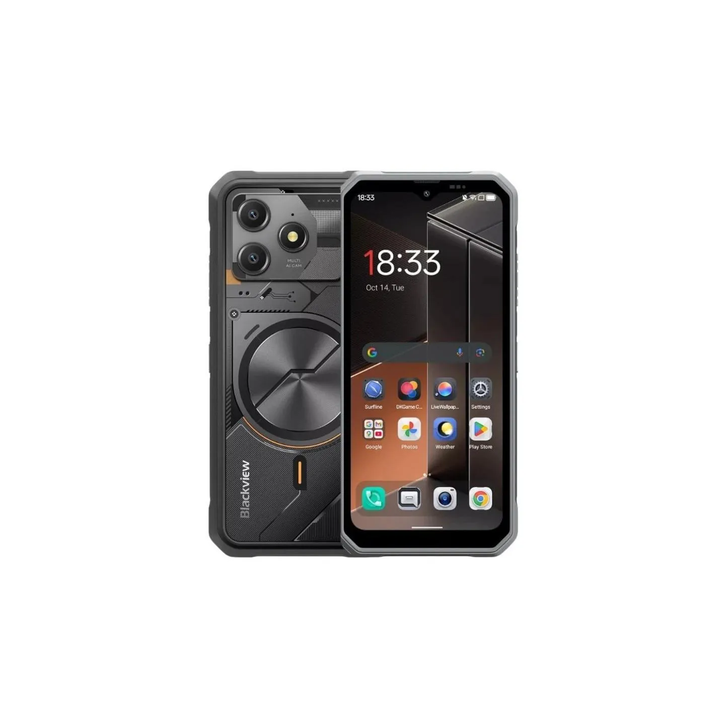 Blackview MOBILE PHONE FORT 100/6/128GB BLACK BLACKVIEW