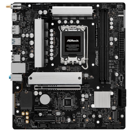 Asrock Mainboard|ASROCK|Intel B860|LGA 1851 (Socket V1)|micro ATX|RAM DDR5-SDRAM|2xSlots|Wi-Fi Yes|Bluetooth Yes|1xNumber of M.2
