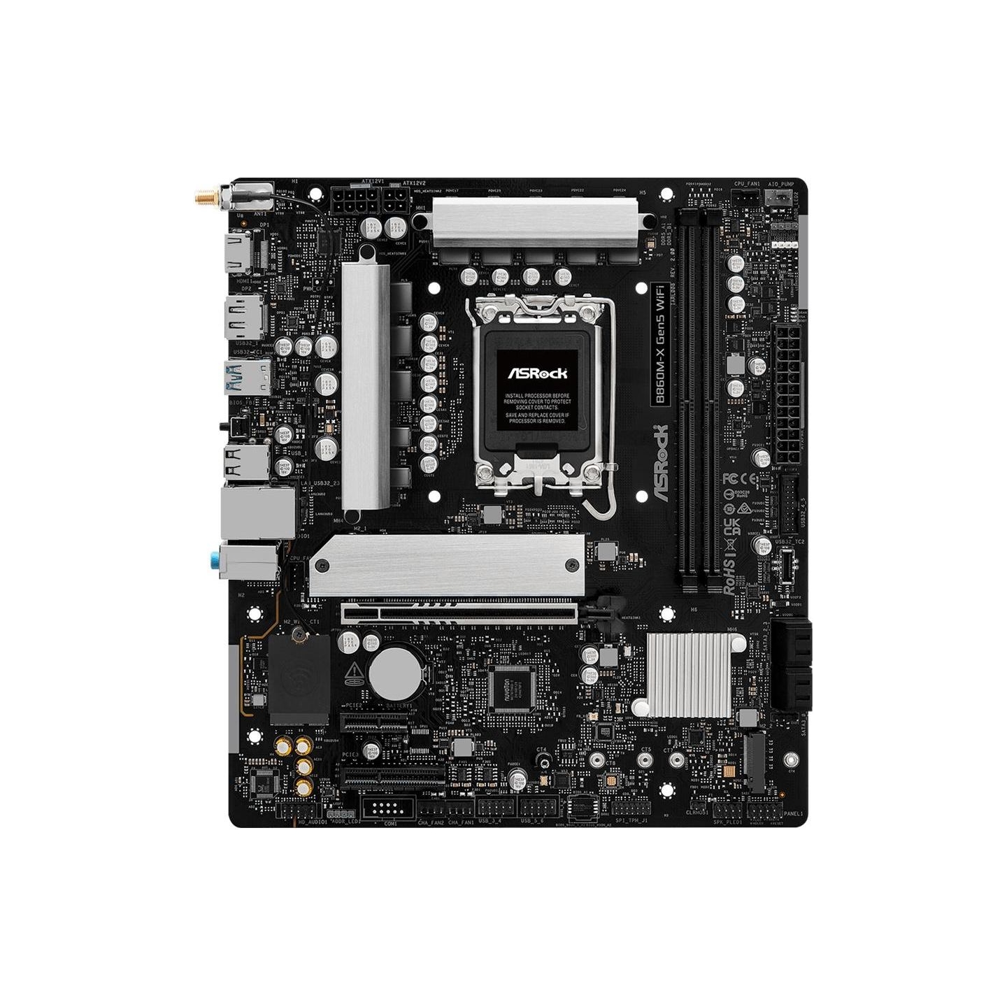 Asrock B860M-X GEN5 WIFI s1851 2DDR5 mATX