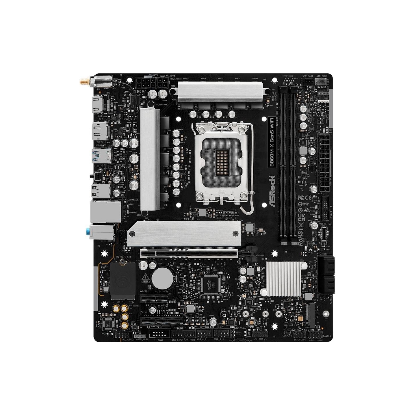 Asrock B860M-X GEN5 WIFI s1851 2DDR5 mATX