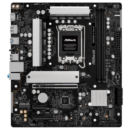 Asrock Mainboard|ASROCK|Intel B860|LGA 1851 (Socket V1)|micro ATX|RAM DDR5-SDRAM|2xSlots|1xNumber of M.2 (M) slots|B860M-XGEN5