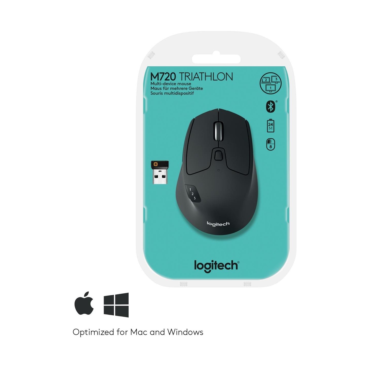 Logitech LOGI M720 Triathlon Mouse