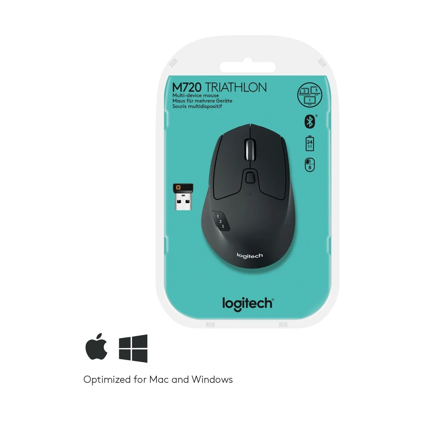 Logitech LOGI M720 Triathlon Mouse