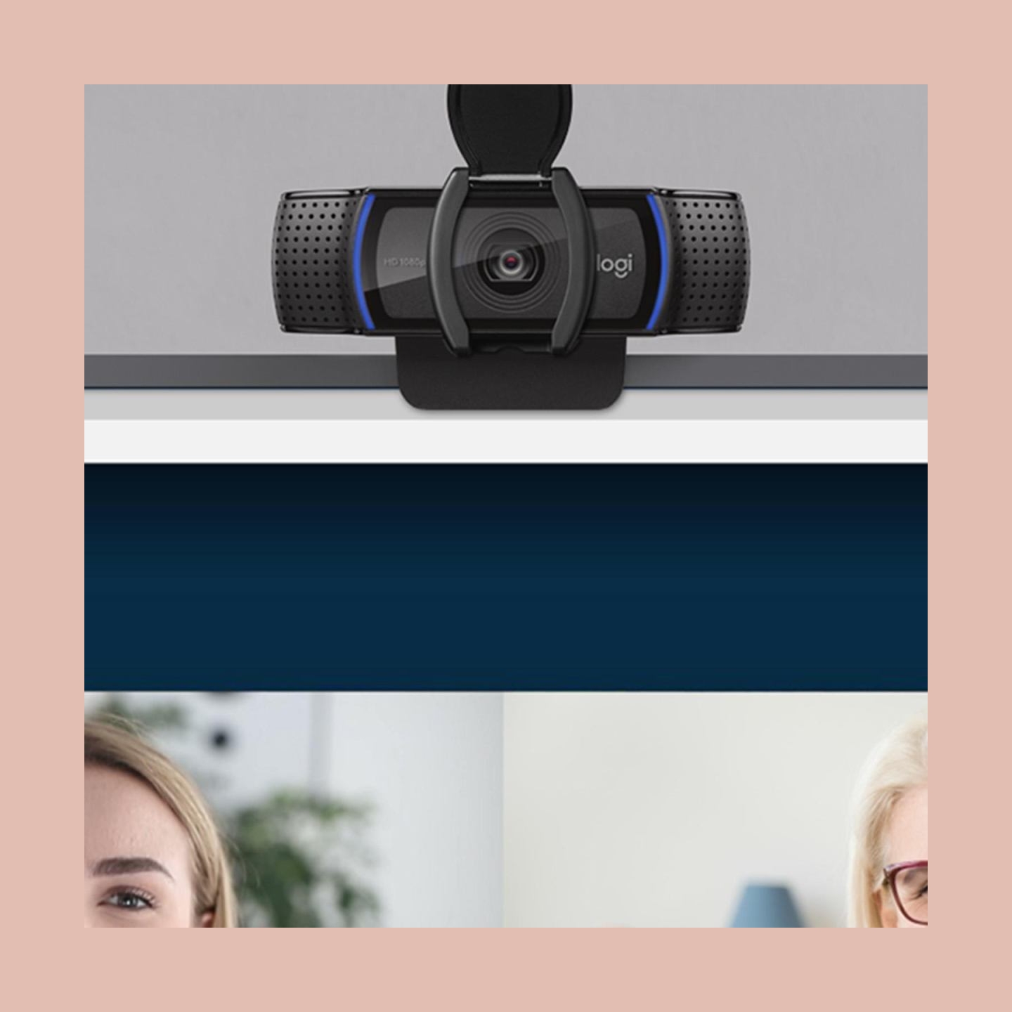 Logitech C920S Pro HD Webcam - BLACK - USB