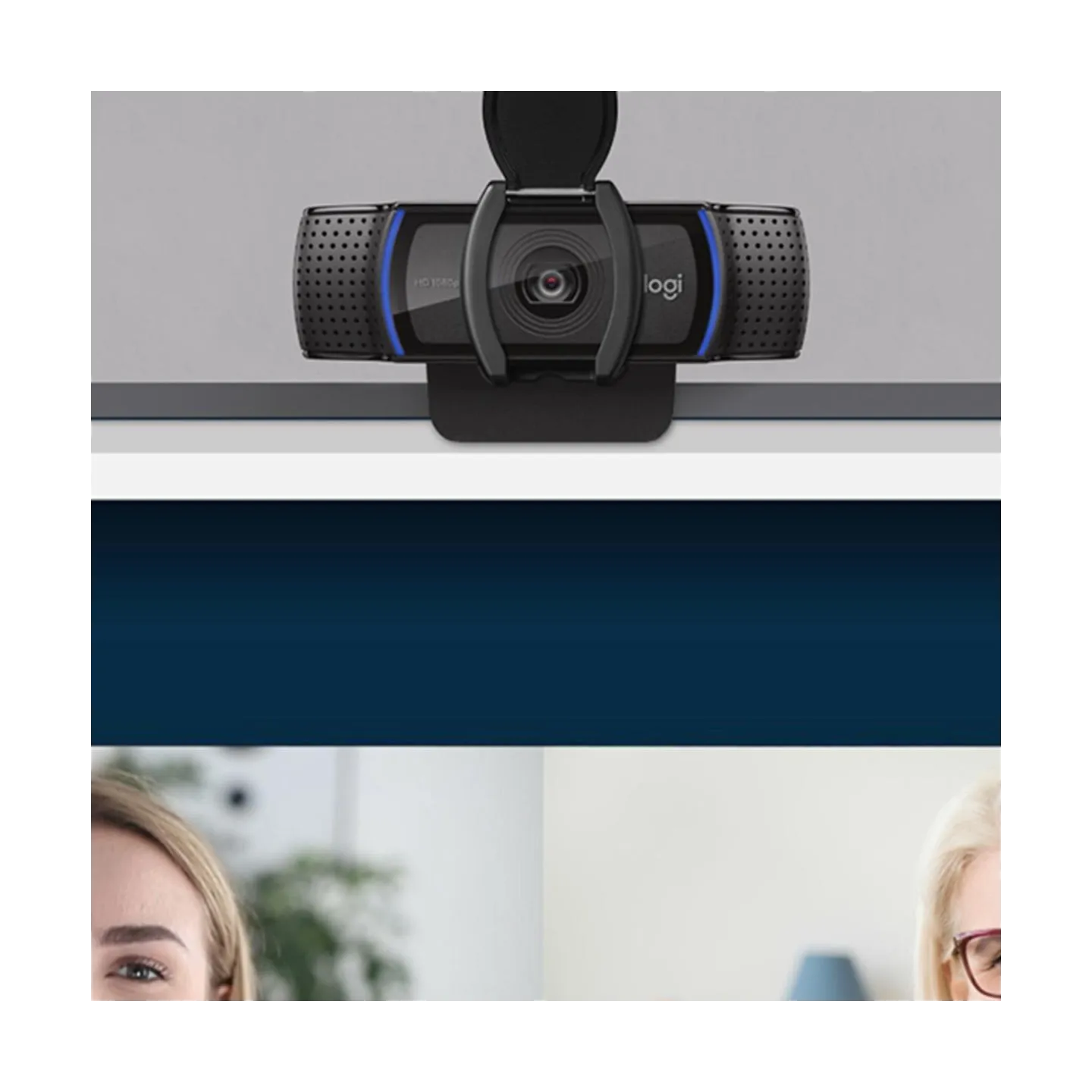 Logitech C920S Pro HD Webcam - BLACK - USB