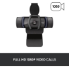 Logitech C920S Pro HD Webcam - BLACK - USB