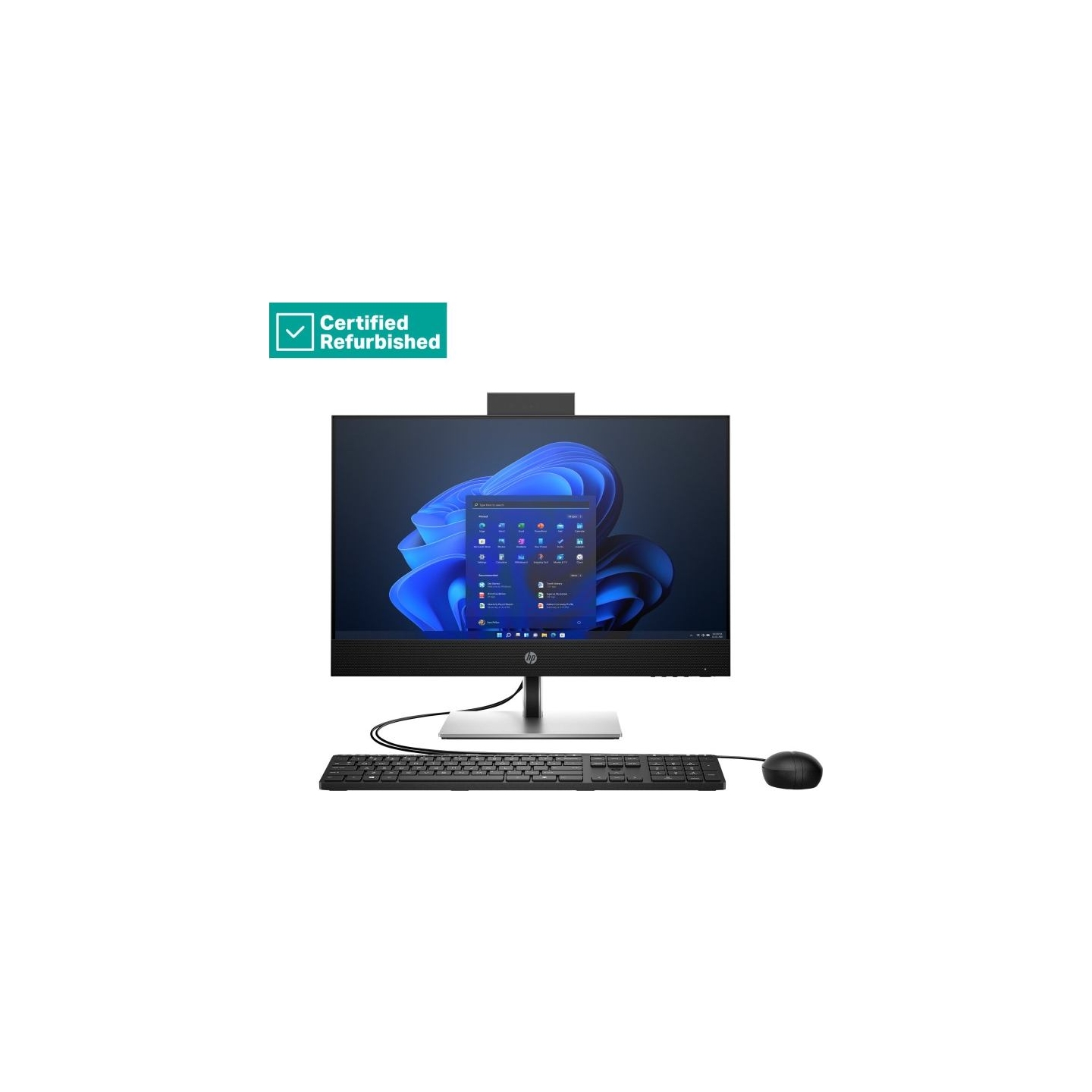 HP RENEW SILVER HP Pro 440 G9 AIO All-In-One - i5-14600, 32GB, 1TB SSD, 23.8 FHD Non-Touch AG, Height Adjustable, USB Mouse, Win