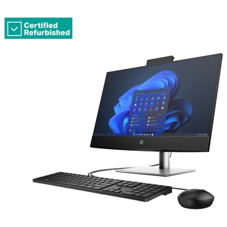 HP RENEW SILVER HP Pro 440 G9 AIO All-In-One - i5-14600, 32GB, 1TB SSD, 23.8 FHD Non-Touch AG, Height Adjustable, USB Mouse, Win
