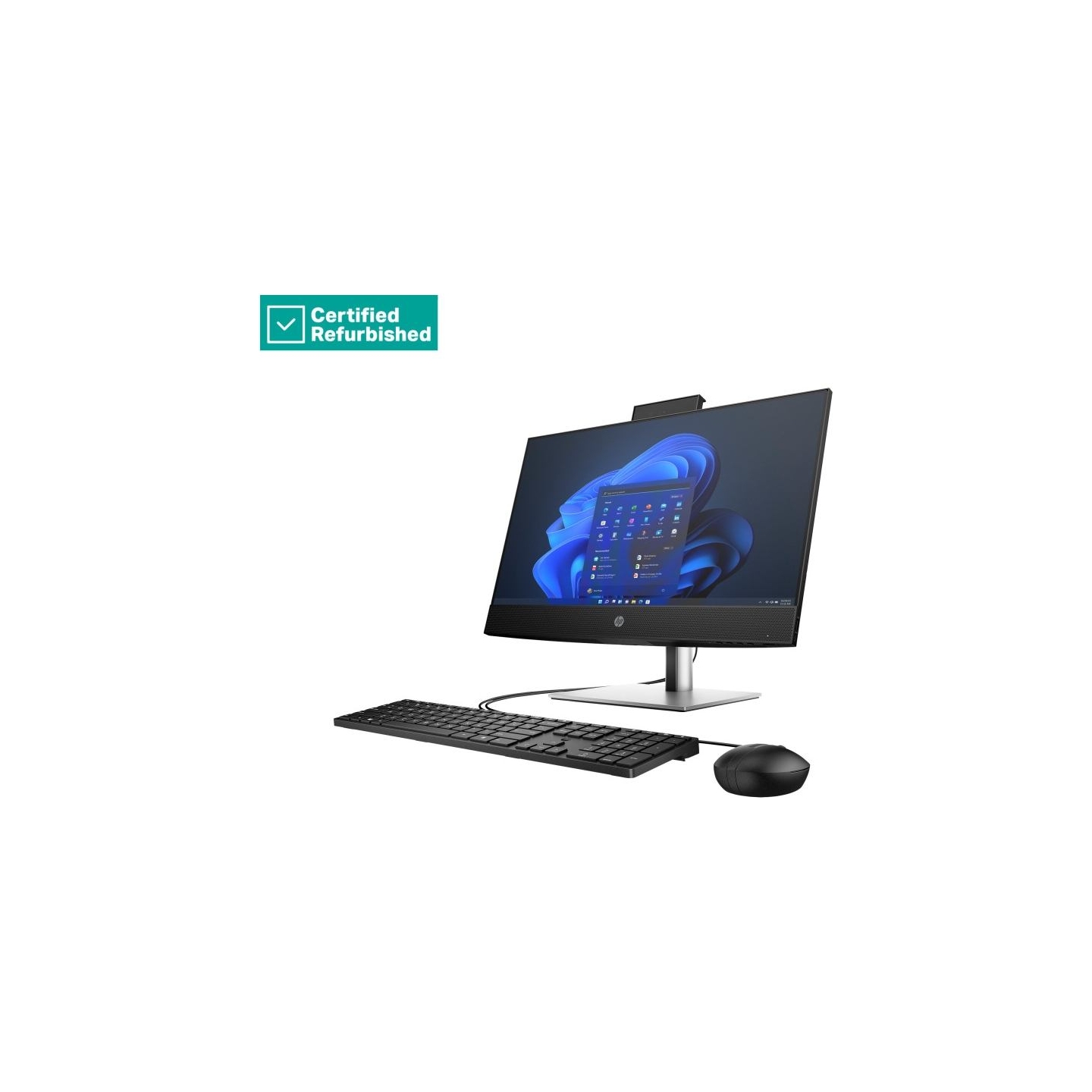 HP RENEW SILVER HP Pro 440 G9 AIO All-In-One - i5-14600, 32GB, 1TB SSD, 23.8 FHD Non-Touch AG, Height Adjustable, USB Mouse, Win