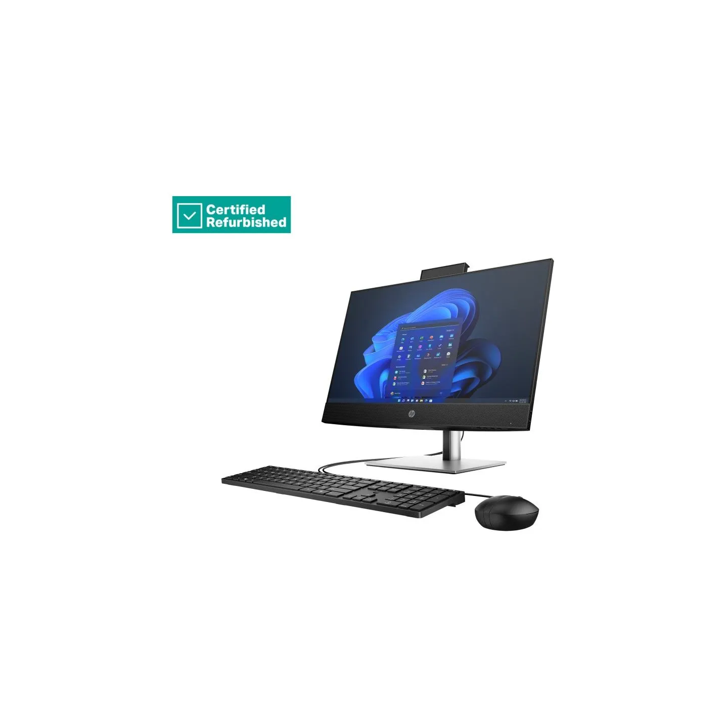 HP RENEW SILVER HP Pro 440 G9 AIO All-In-One - i5-14600, 32GB, 1TB SSD, 23.8 FHD Non-Touch AG, Height Adjustable, USB Mouse, Win