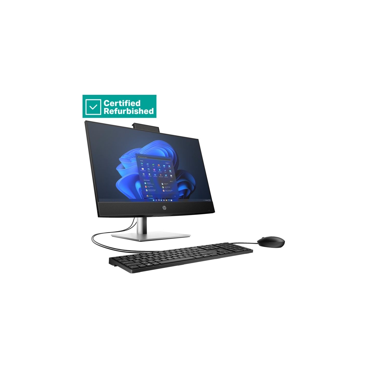 HP RENEW SILVER HP Pro 440 G9 AIO All-In-One - i5-14600, 32GB, 1TB SSD, 23.8 FHD Non-Touch AG, Height Adjustable, USB Mouse, Win