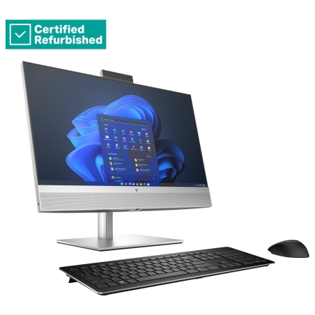 HP RENEW SILVER HP Elite 840 G9 AIO All-In-One 24 - i7-14700, 32GB, 1TB SSD, 23.8 FHD Touch AG, VESA/Height Adjustable, Win 11 P