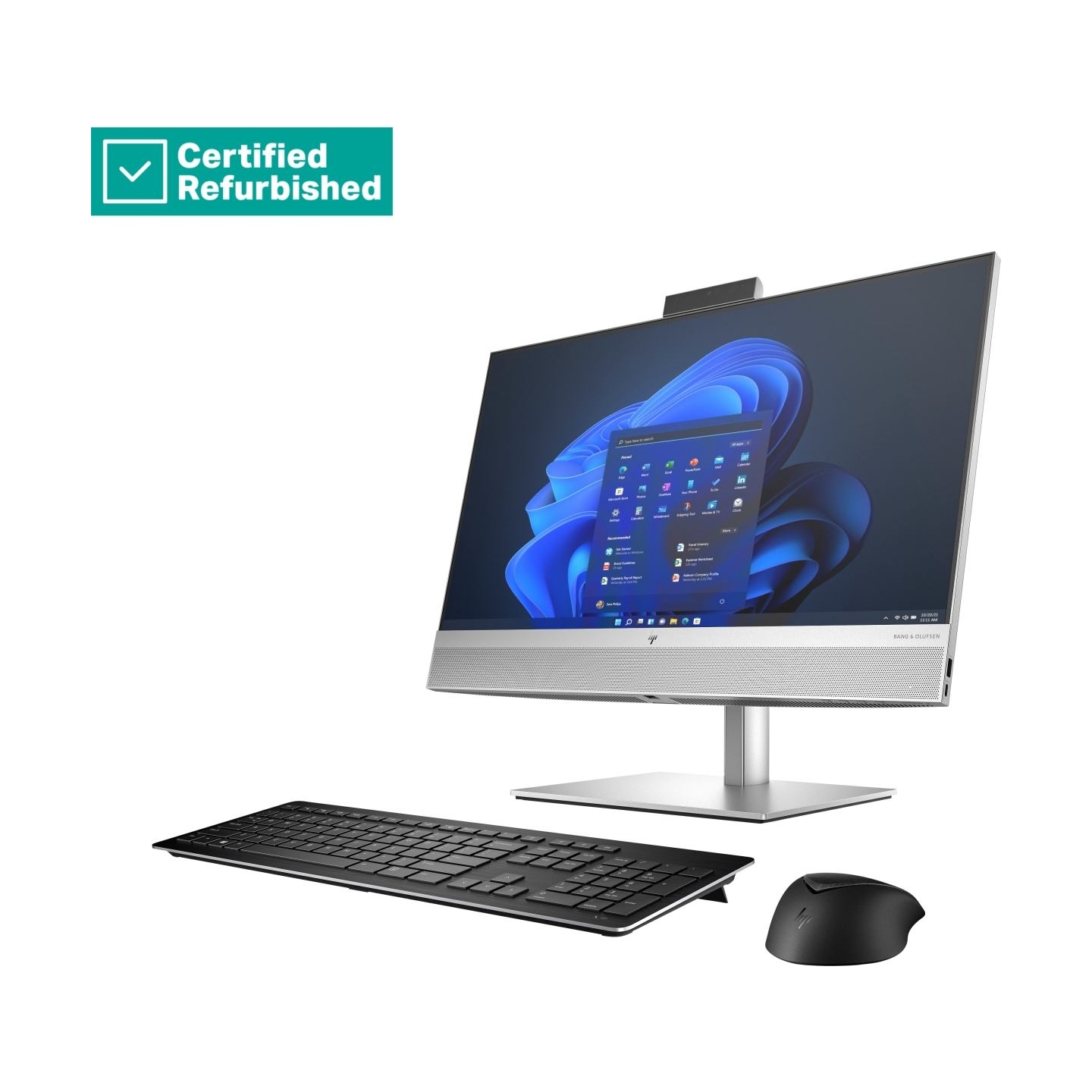 HP RENEW SILVER HP Elite 840 G9 AIO All-In-One 24 - i7-14700, 32GB, 1TB SSD, 23.8 FHD Touch AG, VESA/Height Adjustable, Win 11 P