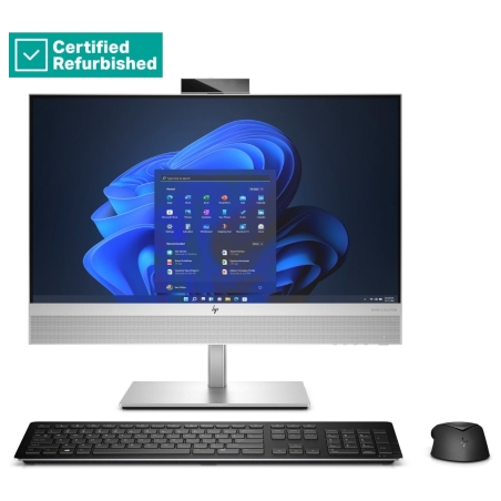 HP RENEW SILVER HP Elite 840 G9 AIO All-In-One 24 - i7-14700, 16GB, 512GB SSD, 23.8 FHD Non-Touch AG, VESA/Height Adjustable, Wi