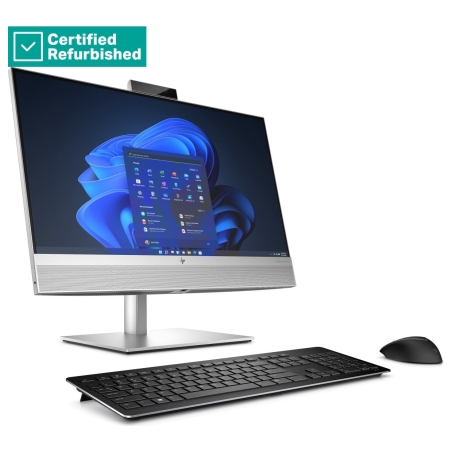 HP RENEW SILVER HP Elite 840 G9 AIO All-In-One 24 - i7-14700, 16GB, 512GB SSD, 23.8 FHD Non-Touch AG, VESA/Height Adjustable, Wi