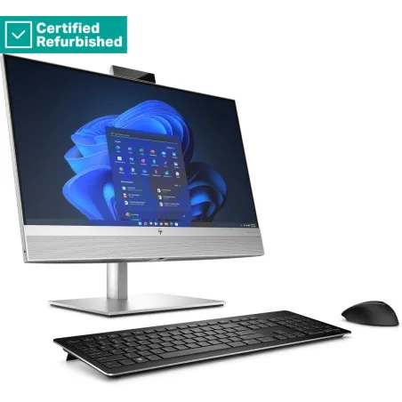 HP RENEW SILVER HP Elite 840 G9 AIO All-In-One 24 - i7-14700, 16GB, 512GB SSD, 23.8 FHD Non-Touch AG, VESA/Height Adjustable, Wi